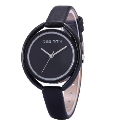 

REBIRTH Womens Watch Fashion Ladies Watches Leather Band Watch E