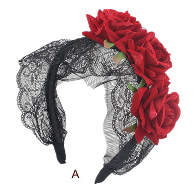 

〖Follure〗 1PC Halloween headband yak horn hair tiara headband hair hoop Headdress