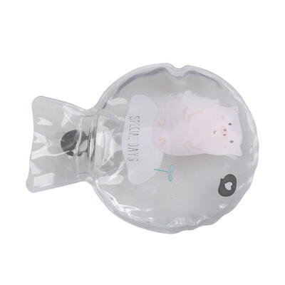 

Cartoon Hot Water Bottle Portable Hand Warmer Water Injection Storage Bag