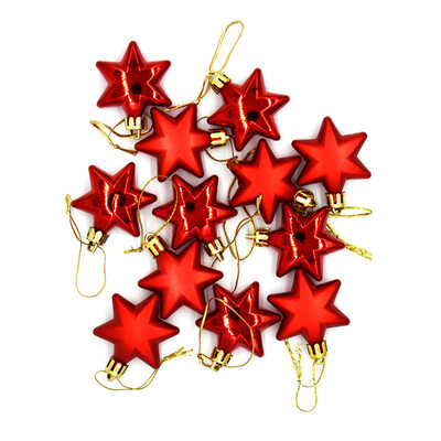 

Toponeto 12Pcs Gift Xmas Jingle Bell Christmas For Home Party Decoration Tree Pendant