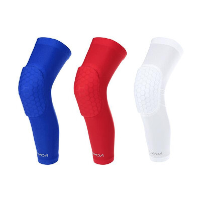 

Lixada Knee Guard Sleeve Honeycomb Pad Basketball Pad Protector Elastic with Good Permeability