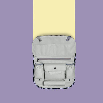 

2018 Multi-color Auto Car Seat Back Bag Cloth Multi-Pocket Storage Bag Organizer Holder Accessory Diaper bag