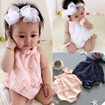 

Floral Newborn Baby Girl Romper Bodysuit Jumpsuit Outfit Sunsuit Clothes
