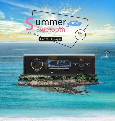 

〖Follure〗Car Wireless Radio Player Stereo Audio In-Dash FM Aux Input Receiver TFUSBMP3
