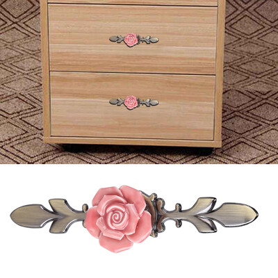 

Greensen 1pcs European Style Ceramic Drawer Cabinet Cupboard Door Knob Furniture Handle Drawer HandleDoor Knob