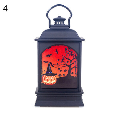 

Creative Witch Pumpkin Print Hanging LED Lantern Light Party Halloween Decor