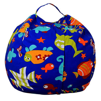

Multi-function Canvas Bean Storage Bags Plush Toys Clothing Pouch Holder
