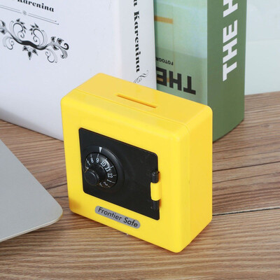

Gobestart Combination Lock Money Coin Saving Storage Box Code Cash Safe Case Piggys Bank