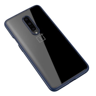 

Case voor OnePlus 7 Pro Case Anti-klop Transparant Acryl Versterkte Hoek TPU Zachte Siliconen cover voor OnePlus 7 Pro Coque