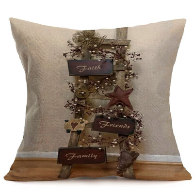 

Siaonvr Happy Fall Thanksgiving Day Soft Linen Pillow Case Cushion Cover Home Decor