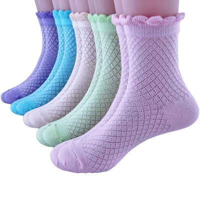 

LifeWheel 5 Pair Cute Fashion Cotton Breathable Cartoon Child Sock for Kids Boy Girl Socks