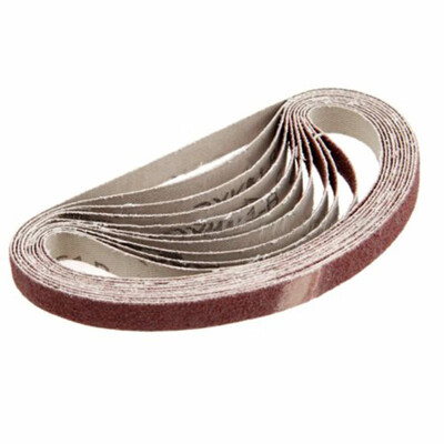 

20pcs Sanding Belts 60-600 Grit For M10 Sander Adapter Polishing Machine Pack UK