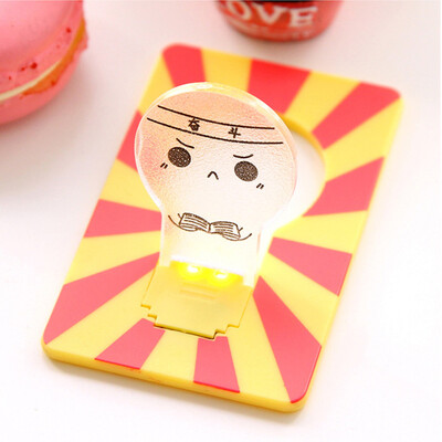 

Siaonvr 1PCs New Slice Cute Pocket Wallet Credit Card Size LED Night Light Lamp Bulbs
