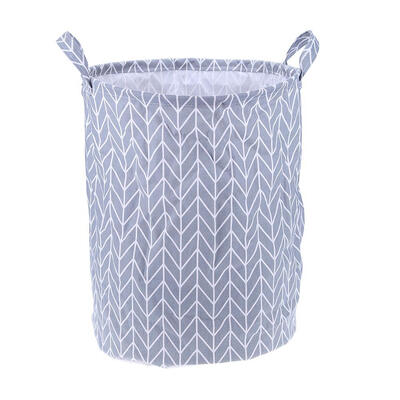 

Japanese Style Foldable Basket Bathroom Clothes Toys Storage Barrel
