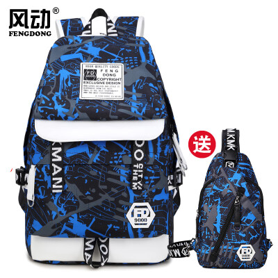 

Backpack Oxford cloth travel bag waterproof multifunctional leisure laptop bag