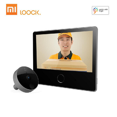 

Xiaomi Mijia Loock Smart Peephole Door Viewer CatY Video Doorbell Youth Edition 720P Camera Face Detector Night Vision Anti-Thief