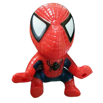 

Super Hero Spider-man Figures Mold Doll Toy with Suction Cups 3D Stickers Car Accessories