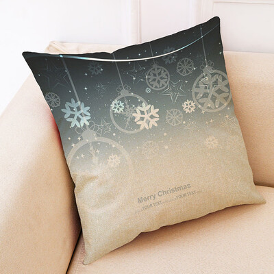 

〖Follure〗Christmas Home Decor Cushion Cover Graffi Style Throw Pillowcase Pillow Covers