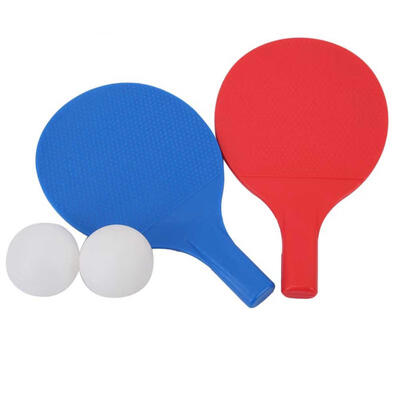 

Greensen Outdoor Children Training Table Tennis Bat Portable Racket Set with 2 Balls