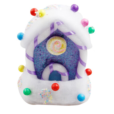 

Gobestart Colorful Foam Confectionery Pendant with Lanyard Christmas Tree Pendant Christma