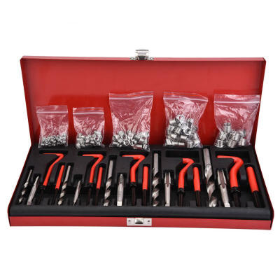 

Greensen 131pcs M5-M12 Screw Threaded Inserts Repair Tool Set Wire Insert Installation Kit