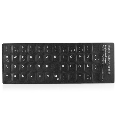 

Japanese Italian Russian German French Portuguese Universal Keyboard Sticker