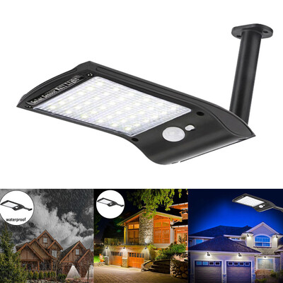 

Gobestart Waterproof 36LED Solar Wall Street Light Outdoor PIR Motion Sensor Garden Lamp