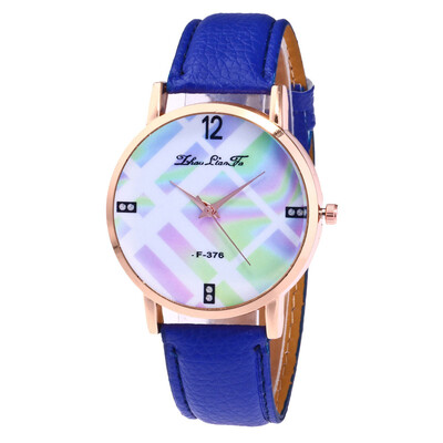 

Dream lattice Womens Casual Quartz Leather Band Analog Wristwatches womens watch casual quartz Hours woman watch 2018 &Ff