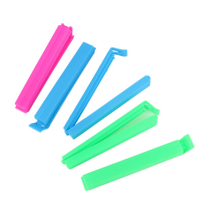 

5pcs Strong Food Sealed Clips Plastic Sealing Clips Snack Bag Helper Color Random