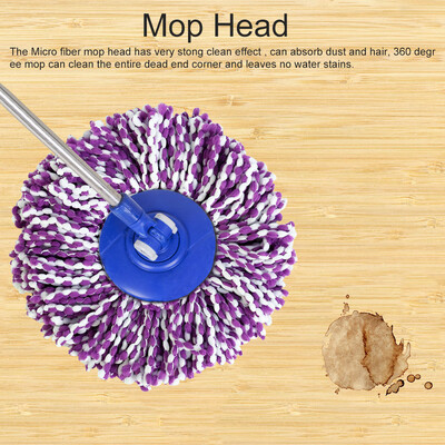 

Spinning Mops Head Microfiber Refill Magic Rotating 360° Mop for Cleaning Floor Mop Head Mop
