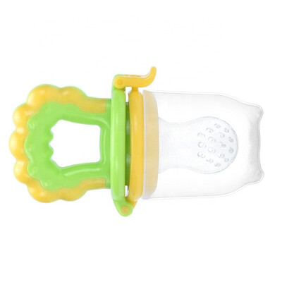 

FDA Organic Newborn Infant Chewing Soft Silicone Baby Dummy Fresh Fruit Food Bite Pacifier FeederFruit TeatPacifier Soother