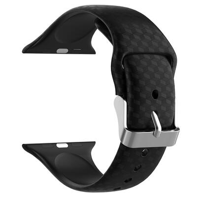 

Soft Silicone Sports Strap Band for Apple WatchiWatch Series 1 2 3 4 42mm