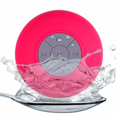 

Portable Waterproof Mini Bluetooth Speaker Wireless Handsfree Speakers With Suction Cup For Bathroom Beach