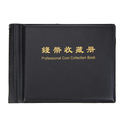 

60 Grids Coin Album Folder Collection Book Penny Money Coins Collector Gift