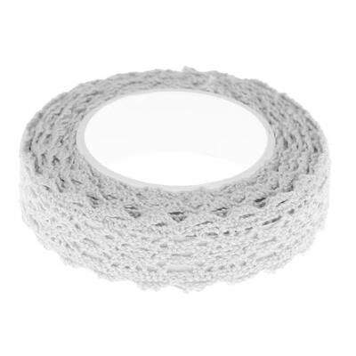 

Lace Tape Adhesive Ribbon Fabric DIY Stationery Home Decoration Gift