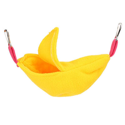 

Winter Warm Banana Hamster Hammock Hang Cage Pet Birds Sleeping Nest House