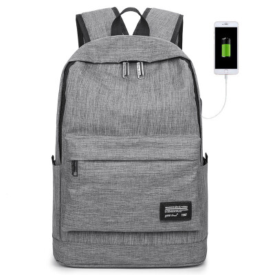 

Backpack Mens Leisure Travel Large-capacity Shoulder Bag Korean version of computer junior high school&high school studentss