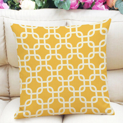 

〖Follure〗Home Car Bed Sofa Decorative Letter Pillow Case Cushion Cover