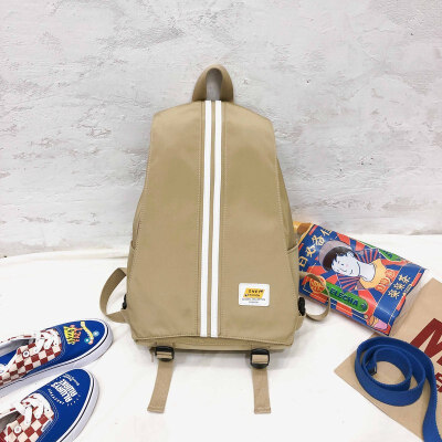 

Schoolbag female Korean Harajuku ulzzang college student backpack high school simple ancient sense Joker ins wind backpack