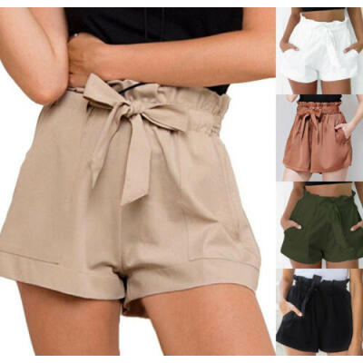 

Women Hot Pants Summer Casual Loose Shorts High Waist Short Trousers fashion