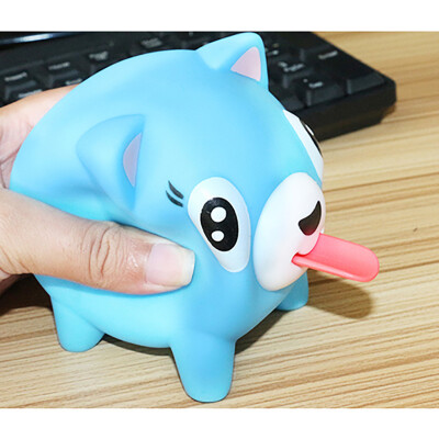 

Tailored Novelty Decompression Venting Squeezing Tongue Cute Funny Doll Childrens Toys