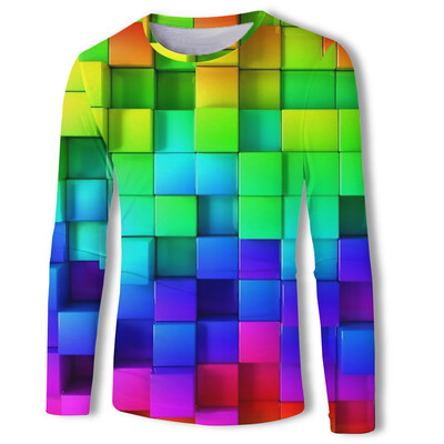 

3D Print T-Shirt Fashion Graphic Tee Crewneck Short Sleeve T-Shirts For Men Wom