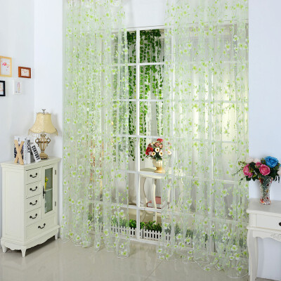 

Top Selling For Hot 5 Colors Scarf Sheer Voile Door Window Curtains Drape Panel Valance Curtains