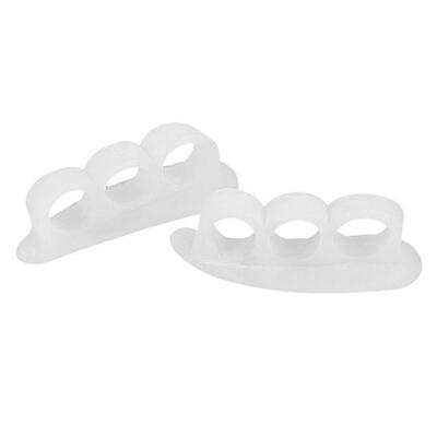 

1 Pair Silicone Foot Care Gel Bunion Protector Toe Separators Straightener