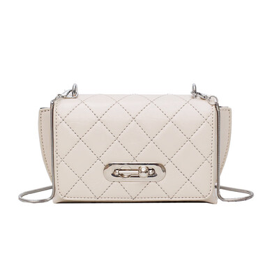 

Net red bag female 2019 new fashion small fragrance rhombic chain bucket bag large capacity single shoulder Messenger bag