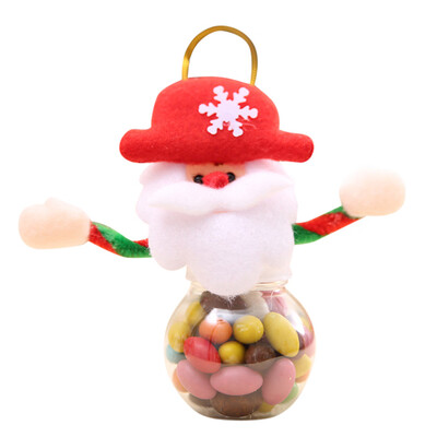 

〖Follure〗Cute Christmas Candy Storage Can Decor For Home Gift Biscuit Food Storage Jar