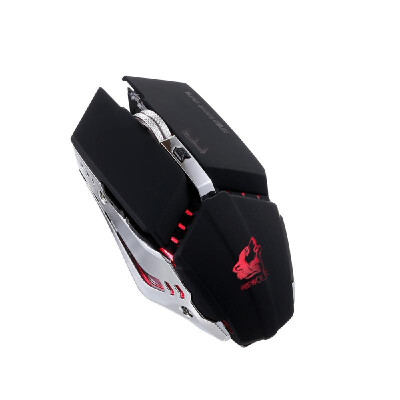 

Free Wolf Wireless Gaming Mouse with 1600DPI Adjustable DPI 24G Wireless Transmission Silent Click Mechanical Gaming Mouse with 6