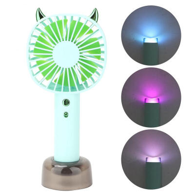 

Greensen Portable Mini USB Rechargeable Fan Air Cute Styling Conditioner Summer Cooler