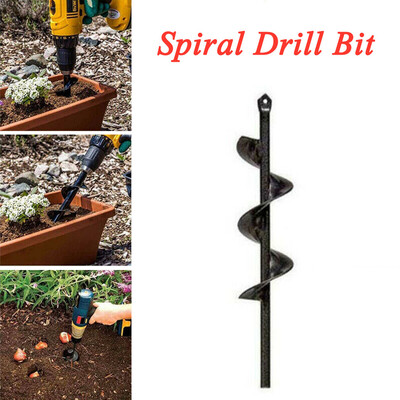 

〖Follure〗New Planter Garden Auger Hole Digger Drill Bit Attachment 46370 mm