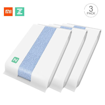 

3pcs Xiaomi ZSH Towel 13 X 13 Inch Ultra Soft 100 Cotton Quick-Dry Washcloth Antibacterial Water Absorption Hand Towels Face Towe